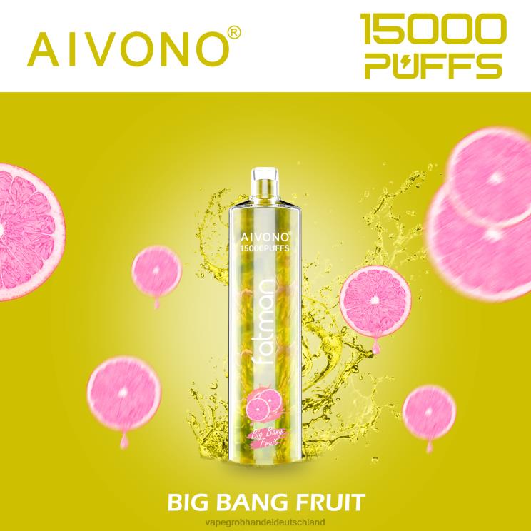 Vape Großhandel Frankfurt - Aivono FATMAN 15000 Urknallfrucht 4X2N816