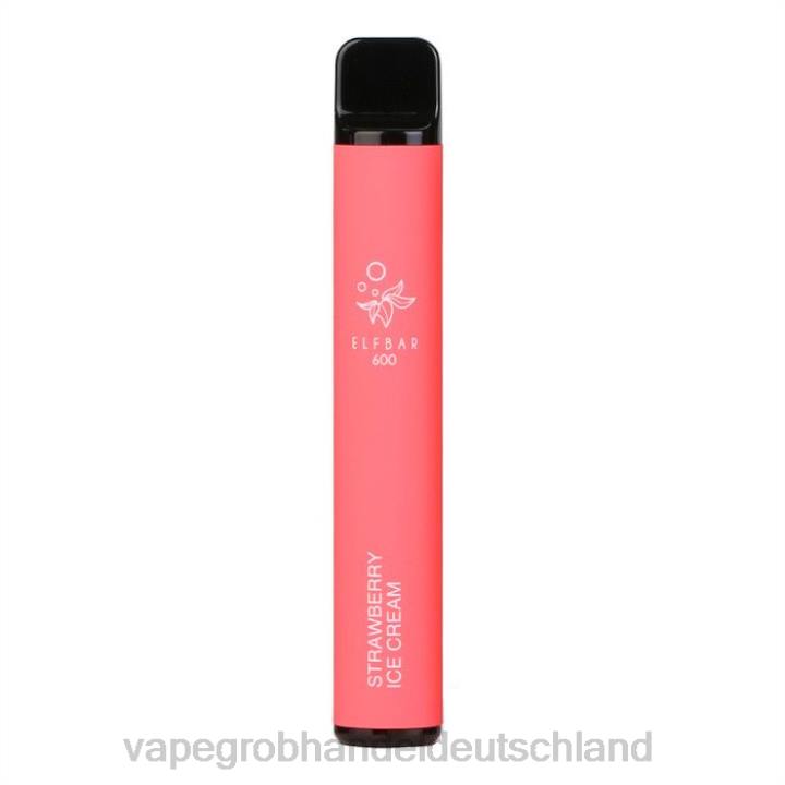 vape großhandel berlin | LLL2104 Erdbeereis ELFBAR 600