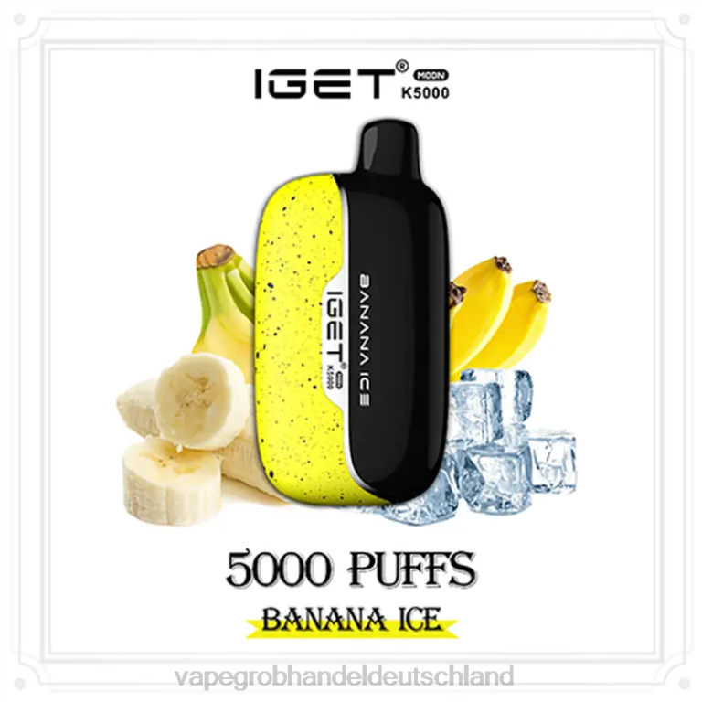 IGET Moon k5000 Bananeneis 2V22Z211 - Vape Großhandel Deutschland