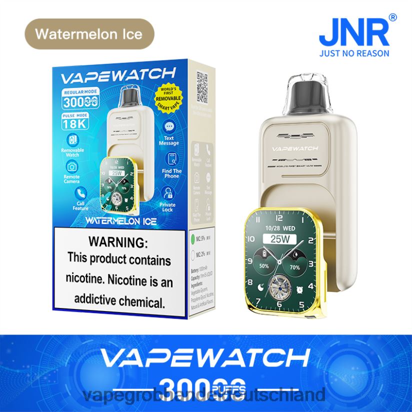 JNR Vape-Uhr Wassermeloneneis 6808RP9 | Dampfen Deutschland