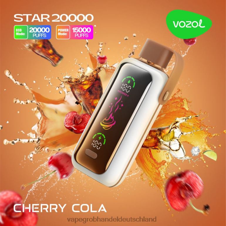 VOZOL STAR 20000 Kirschcola 48H886 | Vape Großhandel Frankfurt