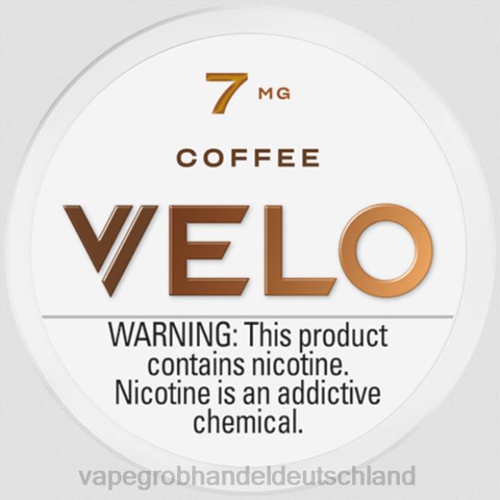 vape großhandel Deutschland | LLL251 Kaffee VELO Nikotinbeutel 7 mg