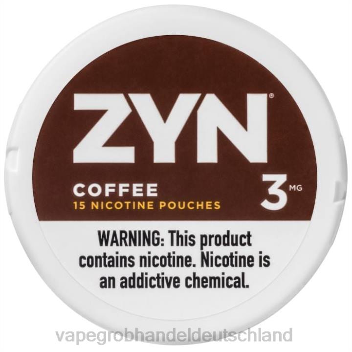 vape großhandel 12003 | LLL232 Kaffee ZYN Nikotinbeutel 3 mg